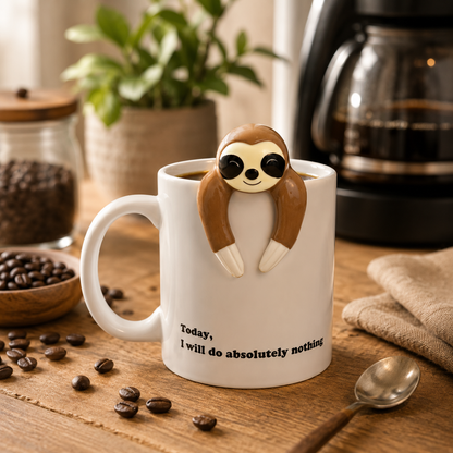 A Sloth Coffee Mug