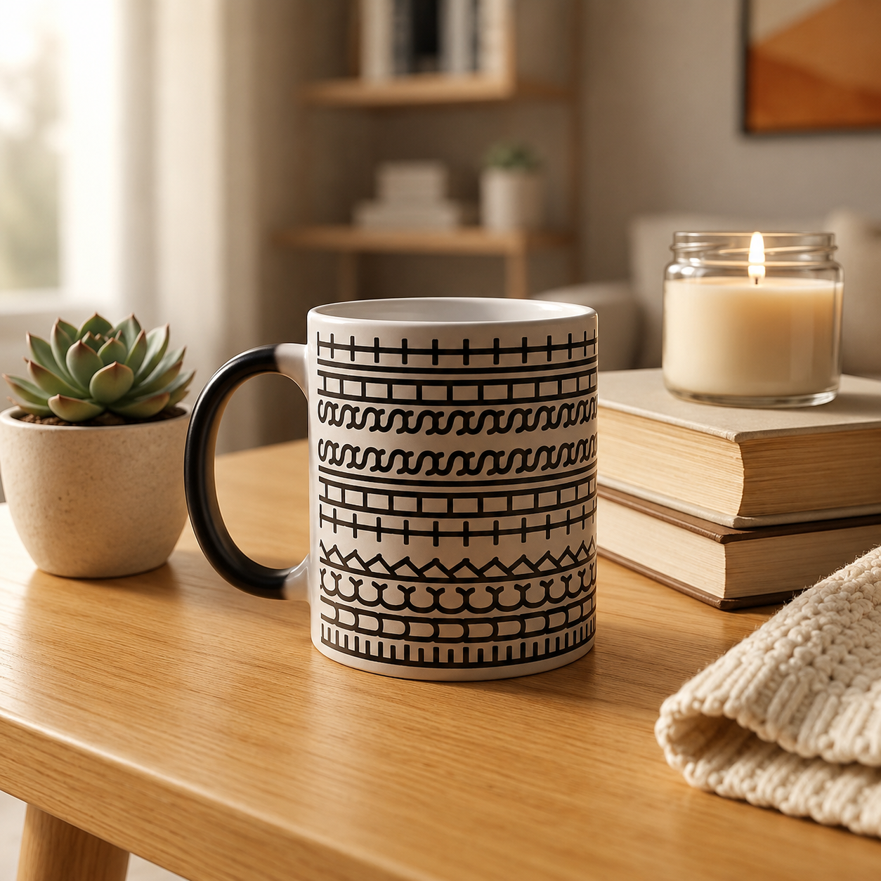 Heat-activated FTS Mug